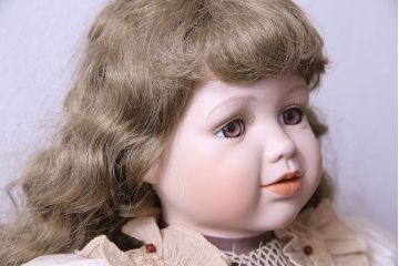 アンティーク雑貨　CASCO　45/300　ビスクドール(西洋人形、限定品)