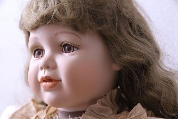 アンティーク雑貨　CASCO　45/300　ビスクドール(西洋人形、限定品)