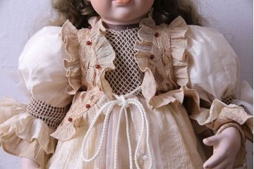 アンティーク雑貨　CASCO　45/300　ビスクドール(西洋人形、限定品)