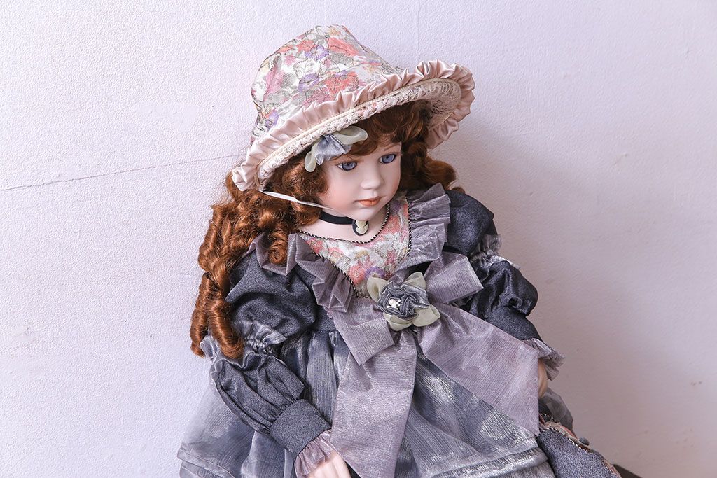 28480円、専用です。青い瞳、アンティーク　ビスクドール 公式】アンティーク家具ラフジュ工房商品詳細ページアンティーク雑貨