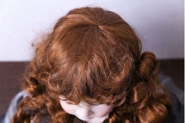 アンティーク雑貨　Rosalie(ロザリー)　247/1000　青い瞳が美しいビスクドール(西洋人形)