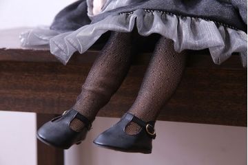 アンティーク雑貨　Rosalie(ロザリー)　247/1000　青い瞳が美しいビスクドール(西洋人形)