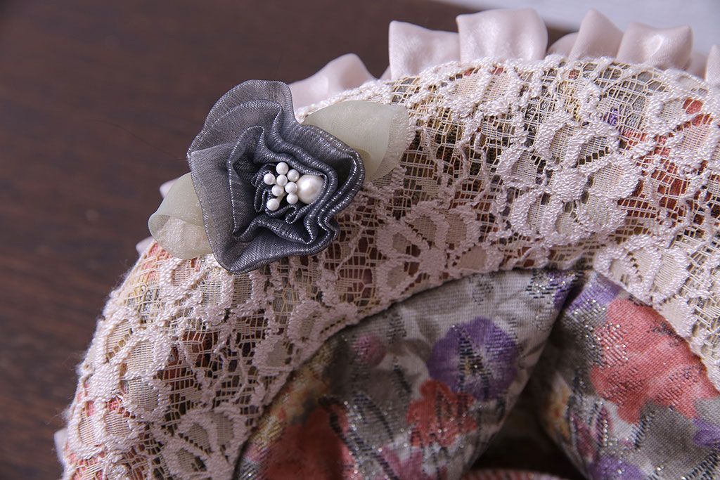 アンティーク雑貨　Rosalie(ロザリー)　247/1000　青い瞳が美しいビスクドール(西洋人形)