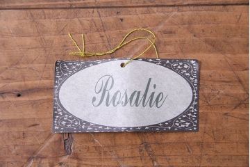 アンティーク雑貨　Rosalie(ロザリー)　247/1000　青い瞳が美しいビスクドール(西洋人形)