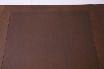 アンティーク家具　イギリスアンティーク　オーク材　リッチな印象のドローリーフテーブル(エクステンションテーブル、ダイニングテーブル)