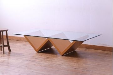 中古　arflex(アルフレックス)　MONTAGNA(モンターニャ)　センターテーブル(定価約19万円)