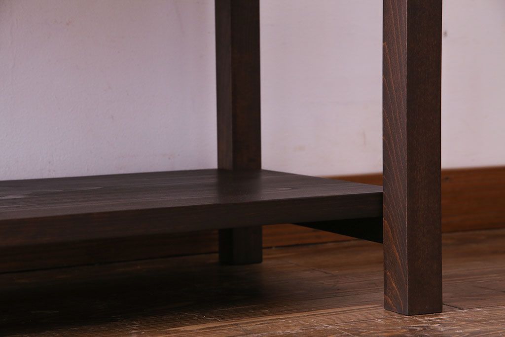 アンティーク家具　和製アンティーク　使いやすさアップ!脚付きチェスト(引き出し、時代箪笥、サイドボード)(1)