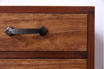 レトロ家具　昭和レトロ　味わい深い風合いの小引き出し(小物収納)