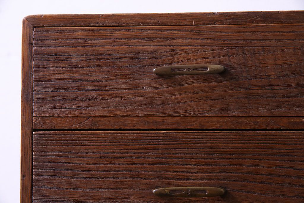 アンティーク家具　和製アンティーク　総桐材　卓上でも使える小引き出し(小物収納)