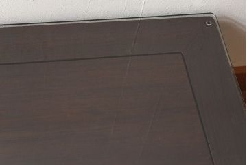中古　美品　大阪唐木指物　上品なデザインのテーブル(座卓、ローテーブル)(定価約120万円)