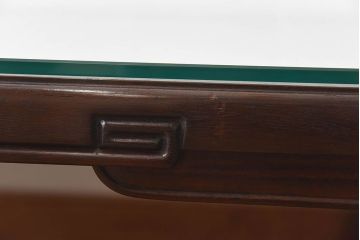中古　美品　大阪唐木指物　上品なデザインのテーブル(座卓、ローテーブル)(定価約120万円)