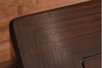 中古　美品　大阪唐木指物　上品なデザインのテーブル(座卓、ローテーブル)(定価約120万円)