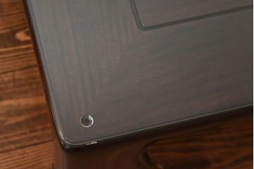 中古　美品　大阪唐木指物　上品なデザインのテーブル(座卓、ローテーブル)(定価約120万円)