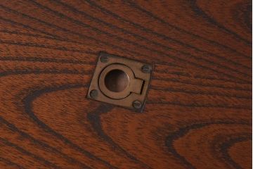 アンティーク雑貨　中古　九州民芸家具　小ぶりで使いやすい囲炉裏テーブル(火鉢、ローテーブル、座卓)