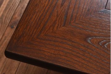 アンティーク雑貨　中古　九州民芸家具　小ぶりで使いやすい囲炉裏テーブル(火鉢、ローテーブル、座卓)