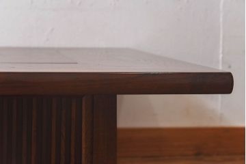アンティーク雑貨　中古　九州民芸家具　小ぶりで使いやすい囲炉裏テーブル(火鉢、ローテーブル、座卓)