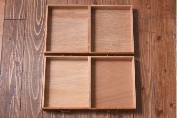 レトロ家具　昭和レトロ　シンプルで使いやすい小引き出し(小物収納)