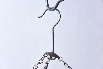 アンティーク雑貨　昭和レトロ　錆びた質感が味わい深いハンガーピンチ(洗濯ハンガー、物干し)