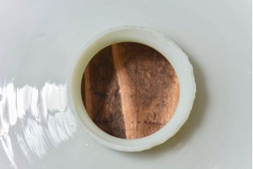 昭和レトロ　昔懐かしい魅力のある平笠シェード(天井照明、ペンダントライト)(1)