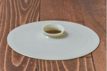 昭和レトロ　昔懐かしい魅力のある平笠シェード(天井照明、ペンダントライト)2個セット