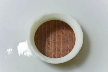 昭和レトロ　昔懐かしい魅力のある平笠シェード(天井照明、ペンダントライト)2個セット