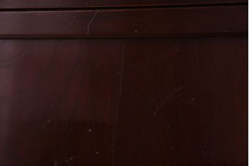 和製アンティーク　特大!　すりガラスの入った古い格子戸(蔵戸)
