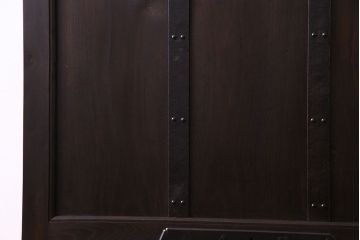 【I様ご成約済み】和製アンティーク　モダンな雰囲気漂う細身の蔵戸(引き戸、建具、玄関戸)