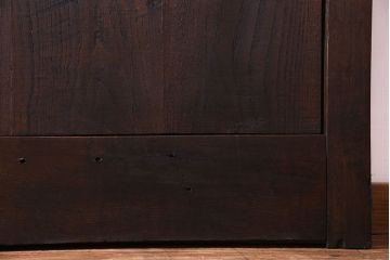【I様ご成約済み】和製アンティーク　モダンな雰囲気漂う細身の蔵戸(引き戸、建具、玄関戸)