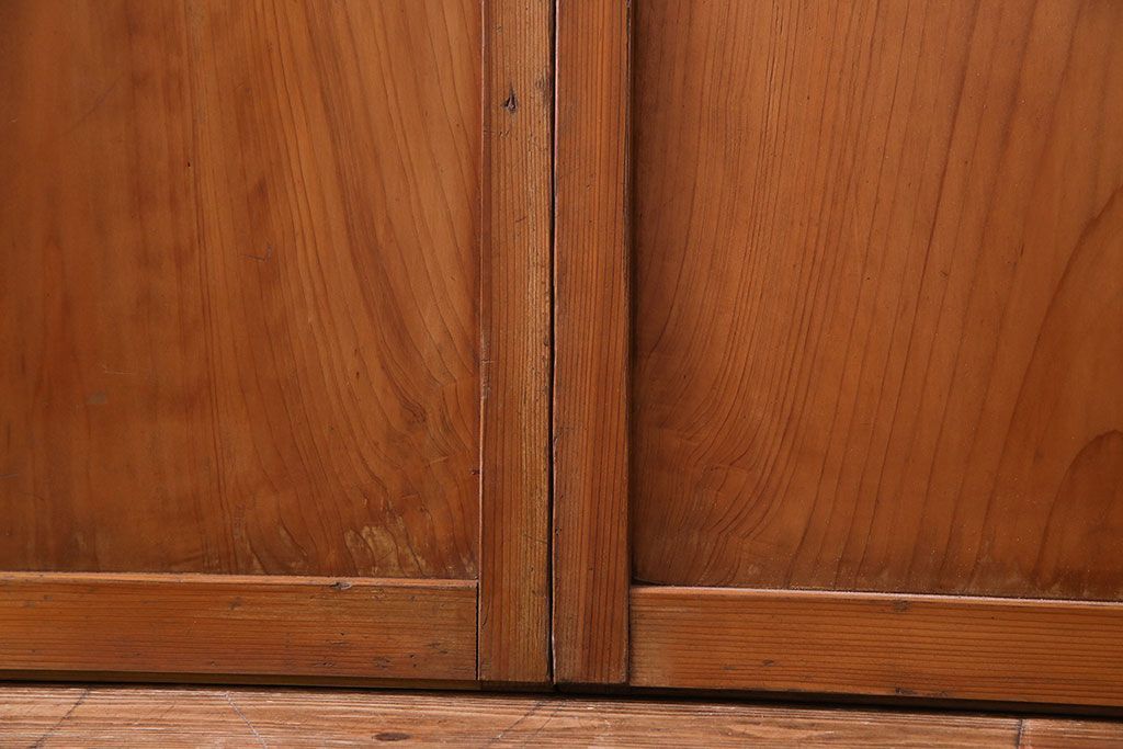 【S様ご成約分】なつかしさ漂う昭和レトロのガラス障子戸(格子戸、引き戸)4枚セット