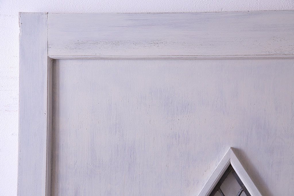 【S様ご成約分】結霜ガラス入りでおしゃれなペイント引き戸(ドア、建具)