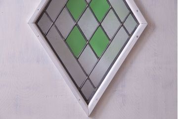 【S様ご成約分】結霜ガラス入りでおしゃれなペイント引き戸(ドア、建具)