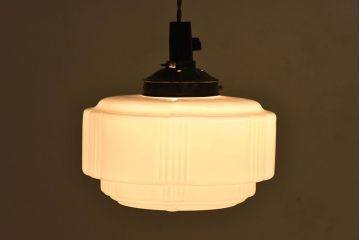 昭和レトロ　使い勝手の良いシンプルなシェード(天井照明)