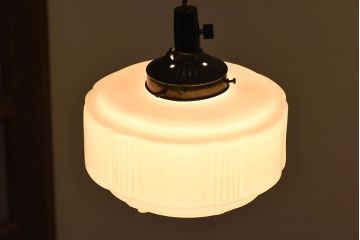 昭和レトロ　使い勝手の良いシンプルなシェード(天井照明)