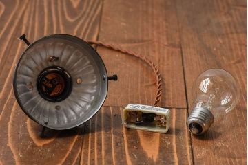 昭和レトロ　使い勝手の良いシンプルなシェード(天井照明)