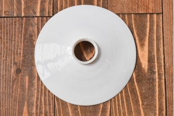 昭和レトロ　昔懐かしい魅力のある平笠シェード(天井照明、ペンダントライト)