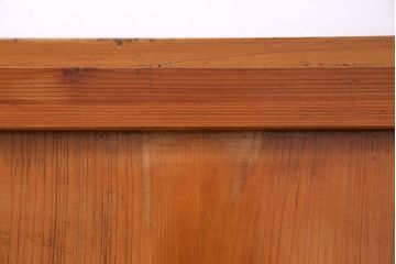 人気のダイヤガラスを入れてリメイクした昭和レトロなガラス障子戸(格子戸、引き戸)