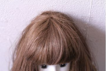 アンティーク雑貨　昭和レトロ　Sankyo(三協、サンキョー)製　「マイウェイ」オルゴール人形(ビスクドール)