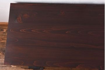 アンティーク家具　和製アンティーク　脚を付けてリメイクした時代箪笥のローボード(サイドボード)