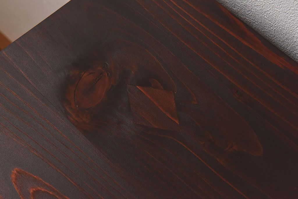 アンティーク家具　和製アンティーク　脚を付けてリメイクした時代箪笥のローボード(サイドボード)