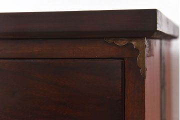 アンティーク家具　和製アンティーク　脚を付けてリメイクした時代箪笥のローボード(サイドボード)