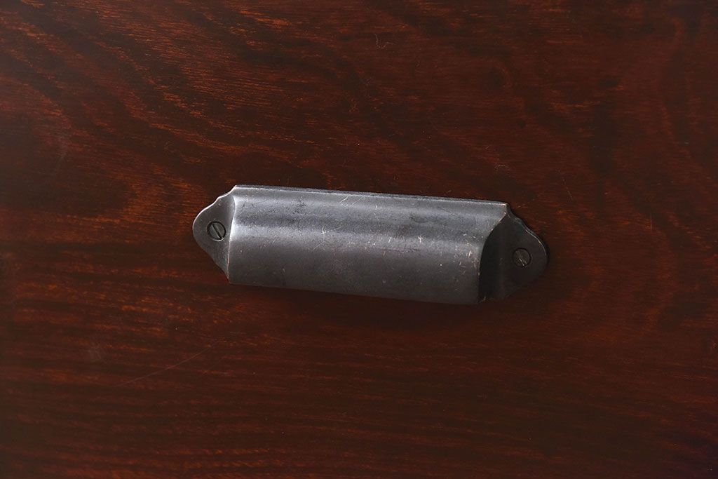 アンティーク家具　和製アンティーク　脚を付けてリメイクした時代箪笥のローボード(サイドボード)