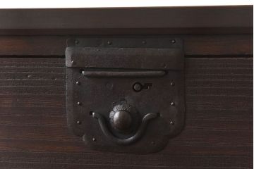 アンティーク家具　和製アンティーク　使いやすさアップ!脚付きチェスト(引き出し、時代箪笥、サイドボード)(3)