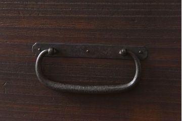 アンティーク家具　和製アンティーク　使いやすさアップ!脚付きチェスト(引き出し、時代箪笥、サイドボード)(3)