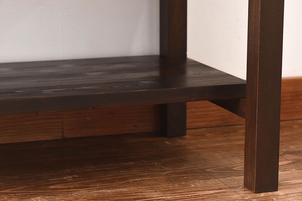 アンティーク家具　和製アンティーク　使いやすさアップ!脚付きチェスト(引き出し、時代箪笥、サイドボード)(3)