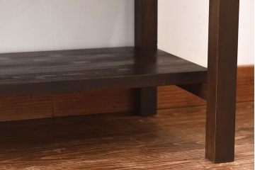 アンティーク家具　和製アンティーク　使いやすさアップ!脚付きチェスト(引き出し、時代箪笥、サイドボード)(3)