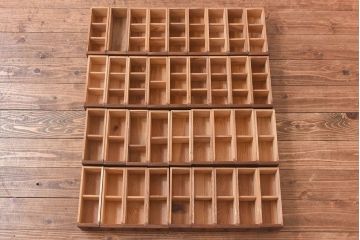 アンティーク家具　和製アンティーク　明治大正期の情緒あふれる薬箪笥(時代箪笥)