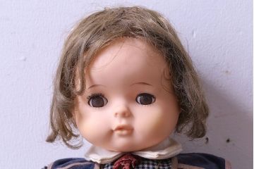 アンティーク雑貨　昭和レトロ　OIKE(オオイケ)　17　ボーイッシュなスリープアイドール(抱き人形、西洋人形)