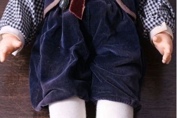 アンティーク雑貨　昭和レトロ　OIKE(オオイケ)　17　ボーイッシュなスリープアイドール(抱き人形、西洋人形)