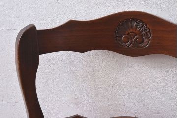 中古　Henri Julien(アンリ・ジュリアン)　フレームの形が独創的なダイニングチェア(椅子)(3)