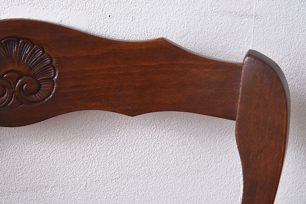 中古　Henri Julien(アンリ・ジュリアン)　フレームの形が独創的なダイニングチェア(椅子)(3)